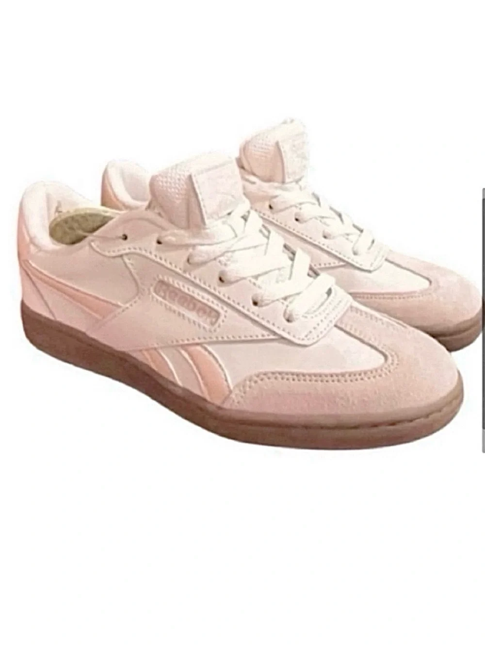 🆕- Reebok Forte Lounger Double Up Sneaker in Blush/ Off White. Size: 8.5